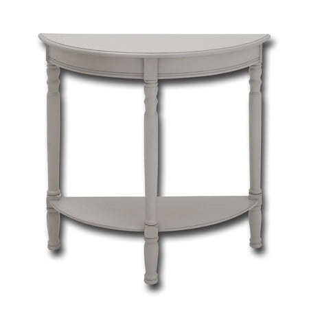 Urban Designs Serena Demilune Console Table - Light Grey