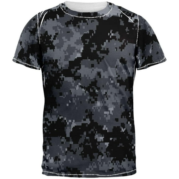 Urban Digital Camo All Over Adult T-Shirt - Medium