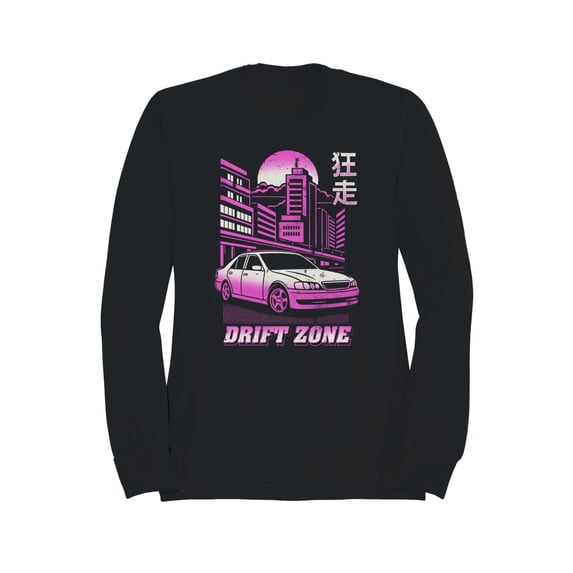 Urban Drift Zone Art Design Men's Sweatshirt