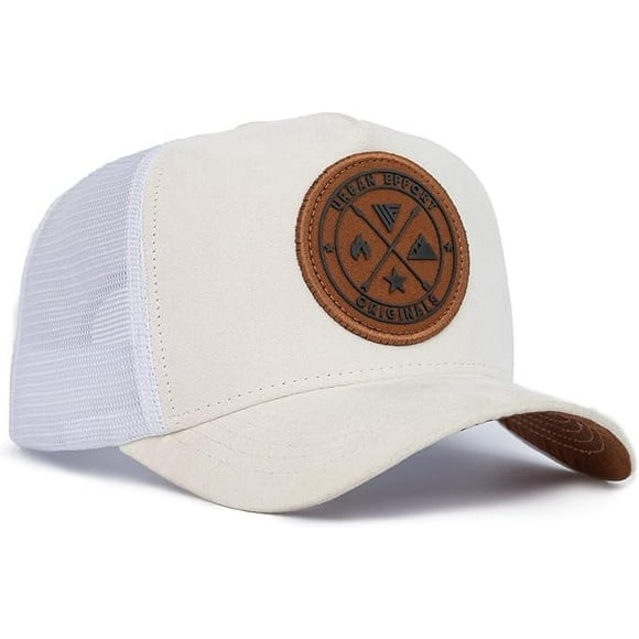 Urban Effort Mesh Back Cap - For men and Women Baseball Hat 5-Panel Trucker Hat - Great Snapback Closure for Hunting & Hiking