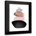 thumbnail image 1 of Urban Epiphany 11x14 Black Modern Framed Museum Art Print Titled - Balanced White Blush, 1 of 5