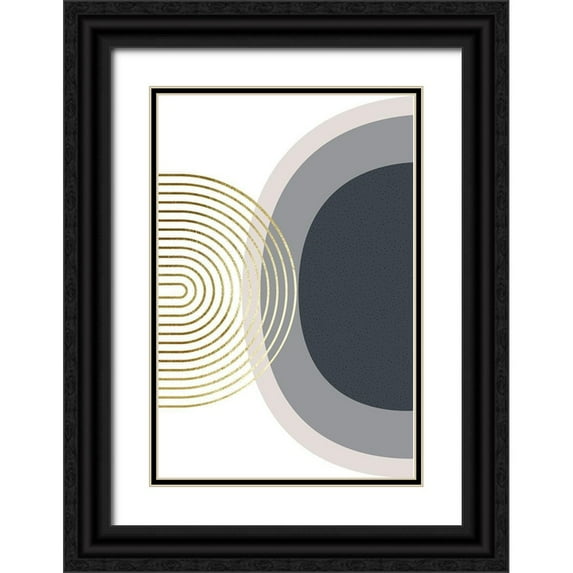 Urban Epiphany 11x14 Black Ornate Wood Framed with Double Matting Museum Art Print Titled - Neutral Tones 6