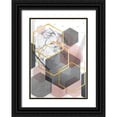 thumbnail image 1 of Urban Epiphany 11x14 Black Ornate Wood Framed with Double Matting Museum Art Print Titled - PGG Abstract Landscape 1, 1 of 4