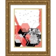 thumbnail image 1 of Urban Epiphany 11x14 Gold Ornate Wood Framed with Double Matting Museum Art Print Titled - Abstract Landscape A12, 1 of 4