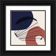 thumbnail image 1 of Urban Epiphany 12x12 Black Ornate Wood Framed with Double Matting Museum Art Print Titled - Minimalist Shapes 3, 1 of 4