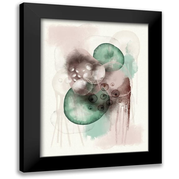 Urban Epiphany 12x14 Black Modern Framed Museum Art Print Titled - Eco Souls 1