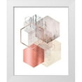 thumbnail image 1 of Urban Epiphany 12x14 White Modern Wood Framed Museum Art Print Titled - Hexagonal Geo 1, 1 of 4