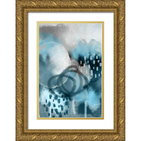 Urban Epiphany 13x18 Gold Ornate Wood Framed with Double Matting Museum Art Print Titled - Dream of Childhood