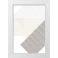thumbnail image 1 of Urban Epiphany 13x18 White Modern Wood Framed Museum Art Print Titled - Modern Lines 2, 1 of 4