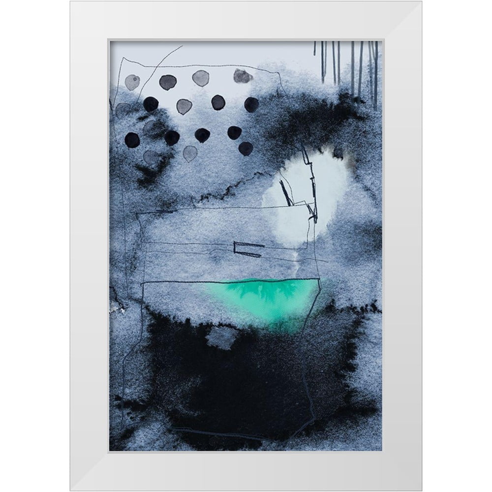 Urban Epiphany 13x18 White Modern Wood Framed Museum Art Print