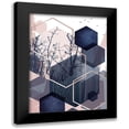 thumbnail image 1 of Urban Epiphany 15x18 Black Modern Framed Museum Art Print Titled - Geo Birds 4, 1 of 5