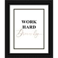 thumbnail image 1 of Urban Epiphany 15x18 Black Ornate Wood Framed with Double Matting Museum Art Print Titled - Inspirational Words Rose Gold 2, 1 of 4
