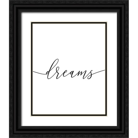 Urban Epiphany 15x18 Black Ornate Wood Framed with Double Matting Museum Art Print Titled - Sweet Dreams 2