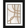 thumbnail image 1 of Urban Epiphany 17x24 Black Ornate Wood Framed with Double Matting Museum Art Print Titled - Minimal Lines 2, 1 of 4