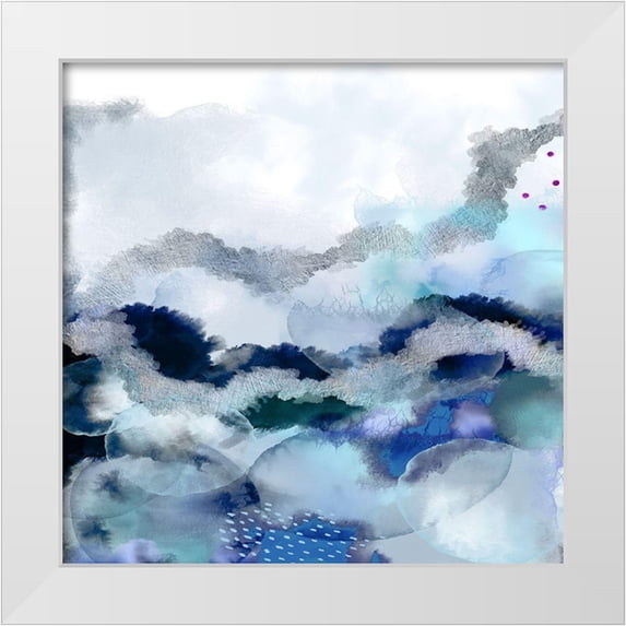 Urban Epiphany 20x20 White Modern Wood Framed Museum Art Print Titled - Evolving