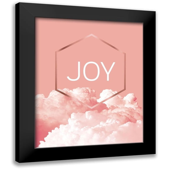 Urban Epiphany 20x24 Black Modern Framed Museum Art Print Titled - Love Joy Geo 3