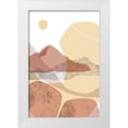 thumbnail image 1 of Urban Epiphany 23x32 White Modern Wood Framed Museum Art Print Titled - Dusty Desert 7, 1 of 4