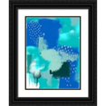 thumbnail image 1 of Urban Epiphany 25x32 Black Ornate Wood Framed with Double Matting Museum Art Print Titled - Scandi Abstract, 1 of 4