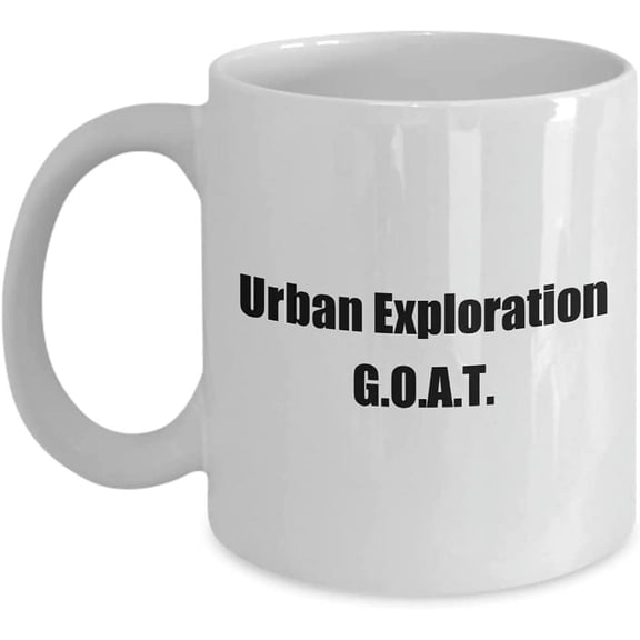 Urban Exploration G.O.A.T. Greatest of All Time Coffee Mug