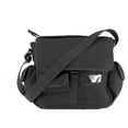 thumbnail image 1 of Urban Explorer Canvas Shoulder Bag - Black, 1 of 2