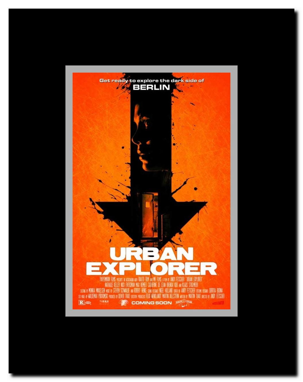 Urban Explorer Framed Movie Poster
