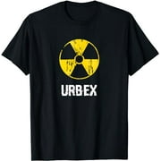 Urban Explorer Urbex Abandoned Buildings Biohazard Grunge T-Shirt