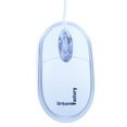 thumbnail image 1 of Urban Factory 800dpi Krystal Mouse, White, 1 of 3