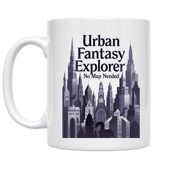 Urban Fantasy Explorer No Map Needed - Urban Fantasy Enthusiast - 11 oz Ceramic Coffee Mug
