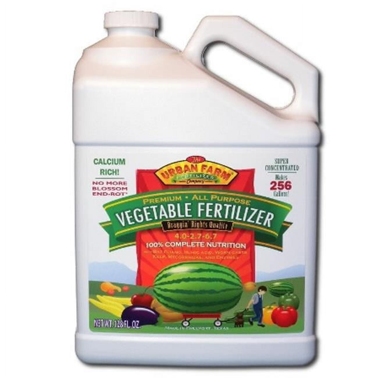 Urban Farm Fertilizers All Purpose Vegetable 128 Fl. Oz Fertilizer