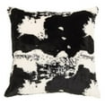 thumbnail image 1 of Urban Faux Cowhide Floor Throw Pillow Cover, 1 of 1
