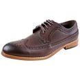 thumbnail image 1 of Urban Fox Everette Men's Dress Shoe | Brogue | Round Toe | Oxford Shoes | Dress Shoes Men | Dark Brown 13 M US, 1 of 7