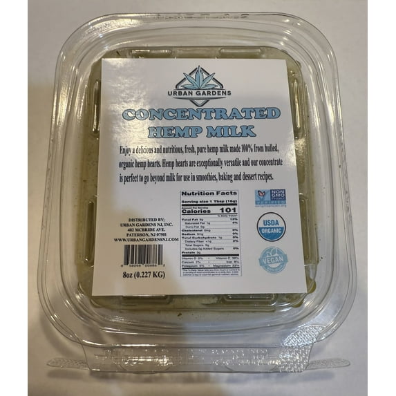 Urban Gardens Concentrated Hemp Milk 8oz