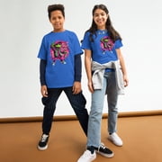 Urban Graffiti Style T-Shirt   Bold, Colorful Streetwear Fashion - Youth classic tee copy Royal, XS