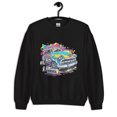 thumbnail image 1 of 🎨 Urban Graffiti Style Unisex Sweatshirt – Bold, Colorful Streetwear Fashion (Black, S), 1 of 2
