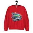 thumbnail image 1 of 🎨 Urban Graffiti Style Unisex Sweatshirt – Bold, Colorful Streetwear Fashion (Red, 2XL), 1 of 2
