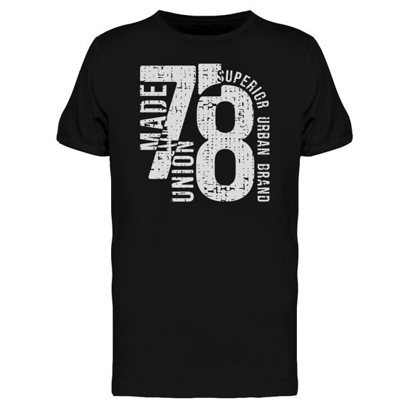 Urban Graphic Tradition 78 Made T-Shirt Men -Image by Shutterstock, Male 3X-Large