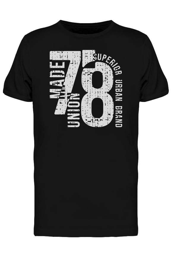 Urban Graphic Tradition 78 Made T-Shirt Men -Image by Shutterstock, Male 3X-Large