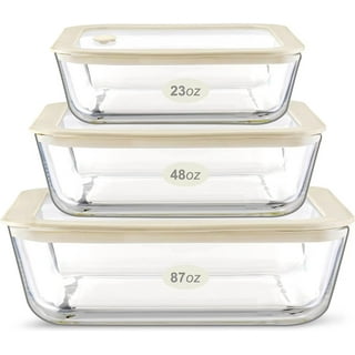 S Salient 18 Piece Glass Food Storage Containers with Lids, Glass