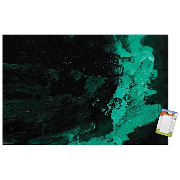 Urban - Green Splatter Wall Poster, 14.725" x 22.375"