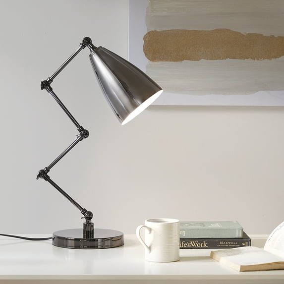 Urban Habitat Bryce Black Table Task Lamp