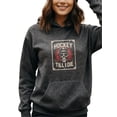 thumbnail image 1 of Urban Hockey Hoodie for Men and Women, Unisex Pullover Hooded Sweatshirt, Comfortable Cotton Poly Blend, Casual Everyday Streetwear, 1 of 5