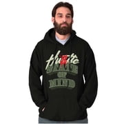 Urban Hustle State of Mind Money Hoodie Sweatshirt Women Men Brisco Brands L