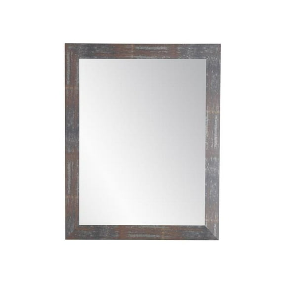 BrandtWorks BM090M Urban Industrial Loft Accent Mirror - 32 x 27 in.