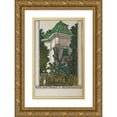 thumbnail image 1 of Urban Janke 11x14 Gold Ornate Wood Frame and Double Matted Museum Art Print Titled - Vienna; Garden House in the Arenberg Garden (1910), 1 of 4