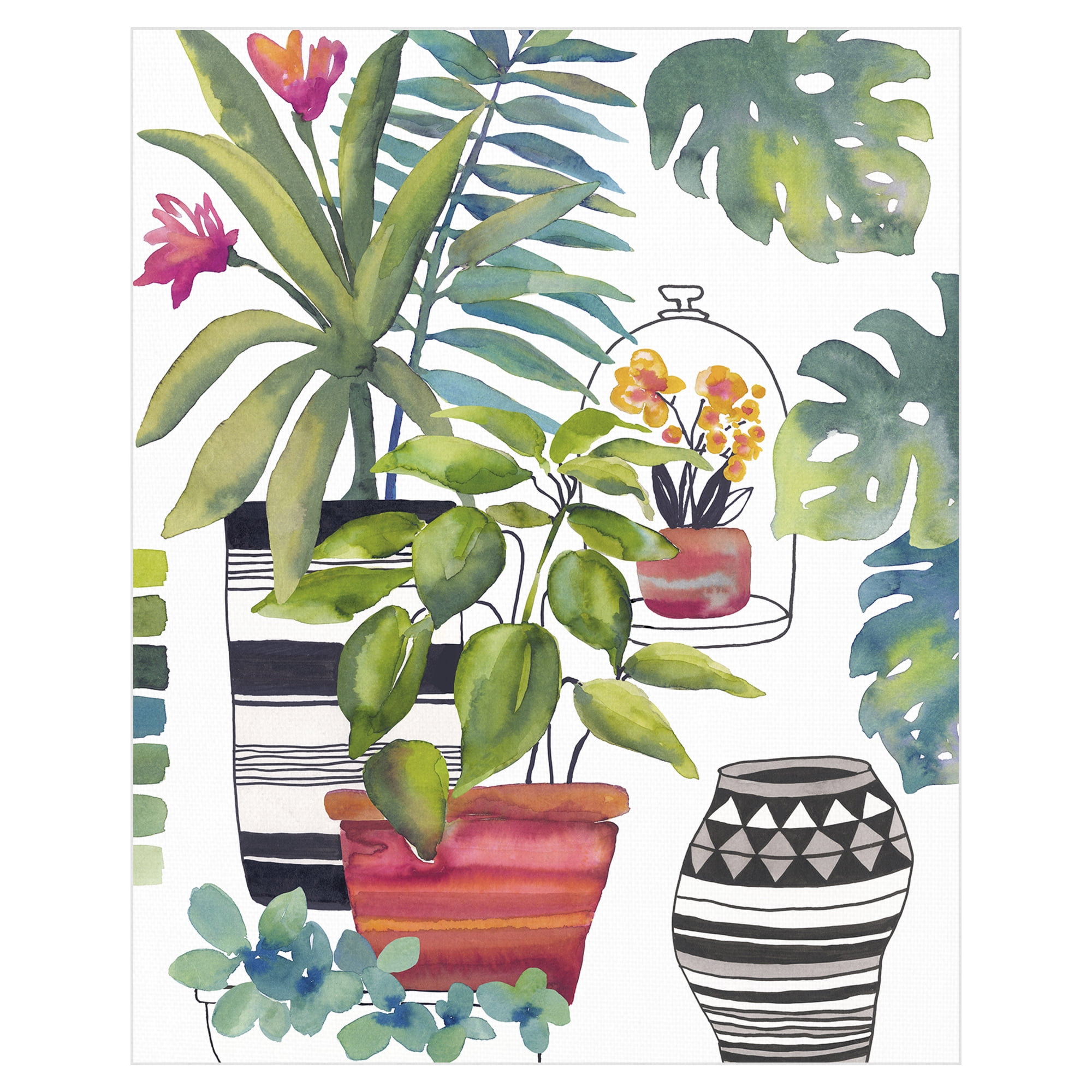 Urban Jungle by Sandra Jacobs Canvas Art Print