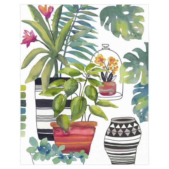 Urban Jungle by Sandra Jacobs Canvas Art Print