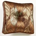 thumbnail image 1 of Urban Leaves Tufted Pillow Multi Warm 18" Square Polyester Leaf Design Pillow Tufted 18" Square, 1 of 1