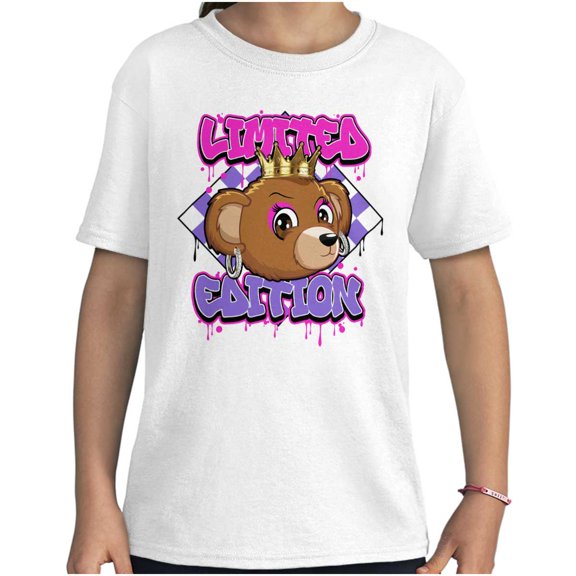 Urban Limited Edition Teddy Bear Girls Kids T Shirt Tees Teen Brisco Brands S