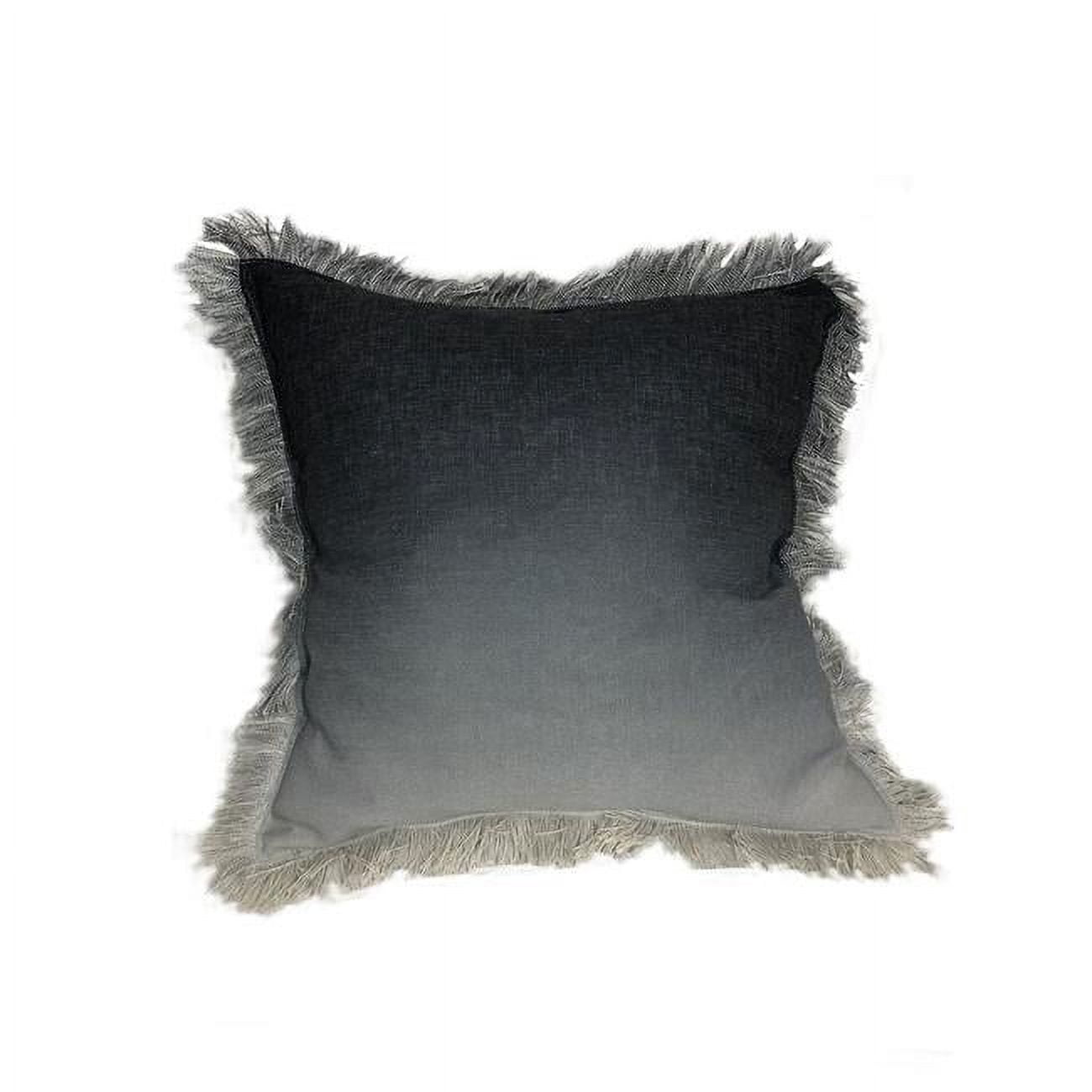 Urban Loft by Westex 651401 20 x 20 in. Ombre Fringe Indigo Feather