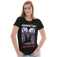 thumbnail image 1 of Urban Manhattan East River New York Womens Slim Fit Graphic Tee Brisco Brands S, 1 of 5